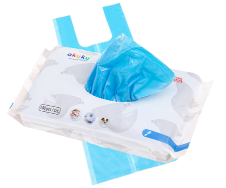 Pachnące woreczki na zużyte pieluszki