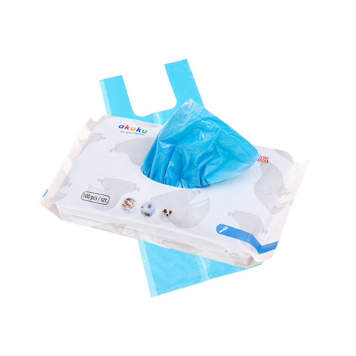 Akuku Pachnące woreczki na zużyte pieluszki