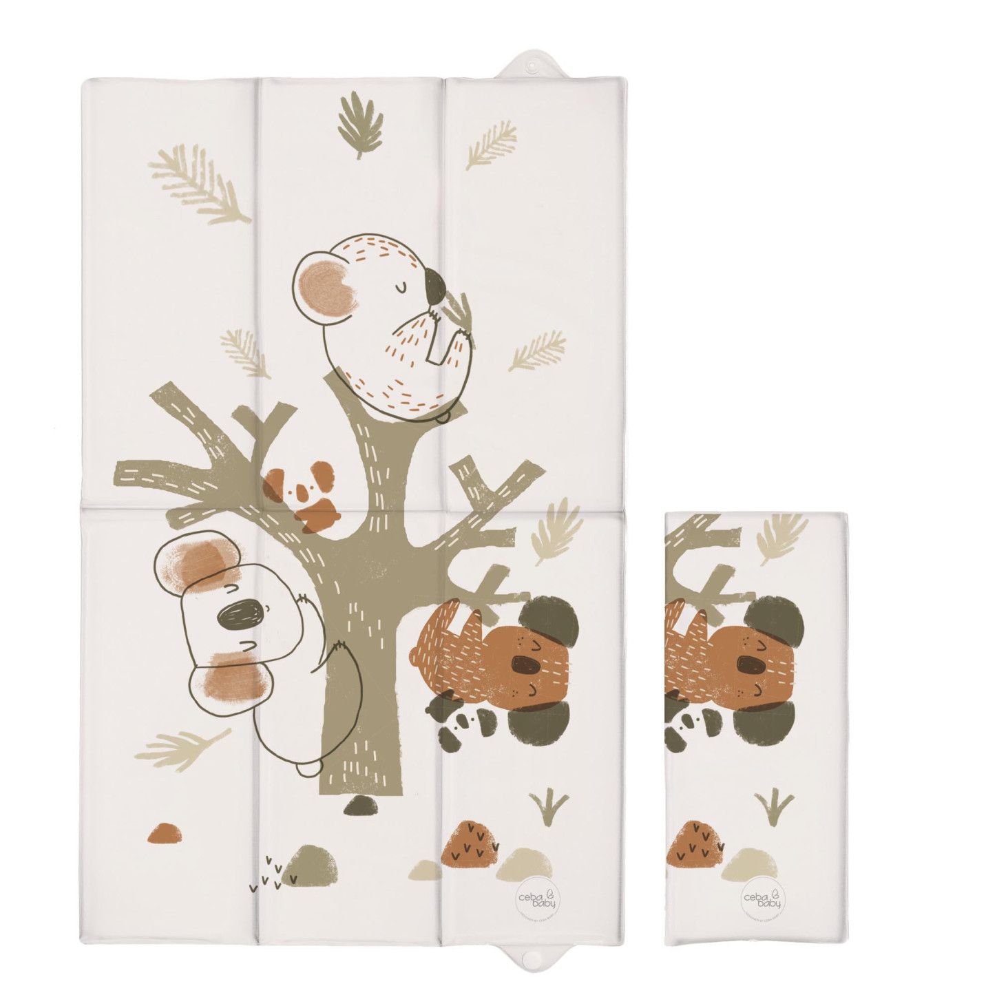 CEBA Składana mata do przewijania 60x40 Basic Koala