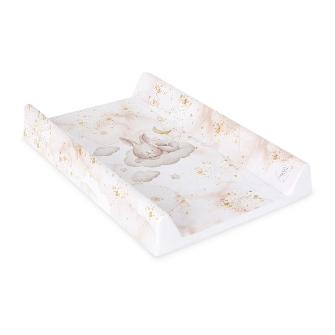 CEBA Przewijak twardy krótki 50x70 Ultra Light Sleepy Bunny