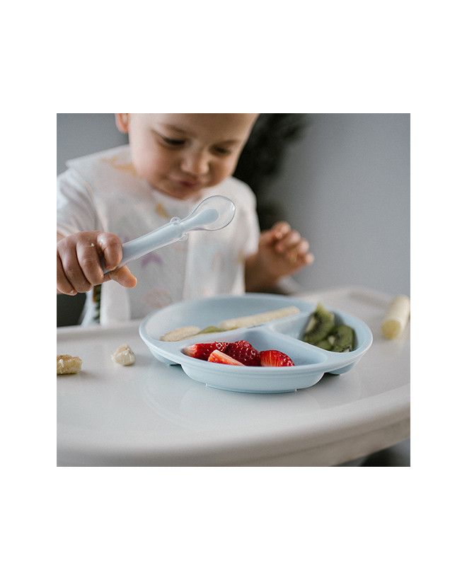 BabyOno Elastyczna silikonowa łyżeczka