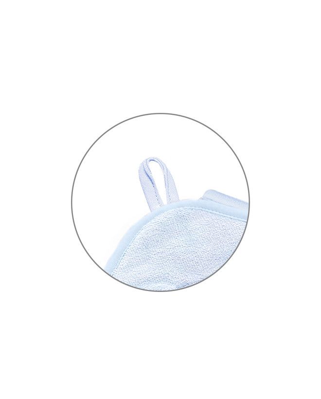 BabyOno Okrycie kąpielowe bambusowe z kapturkiem 100x100cm