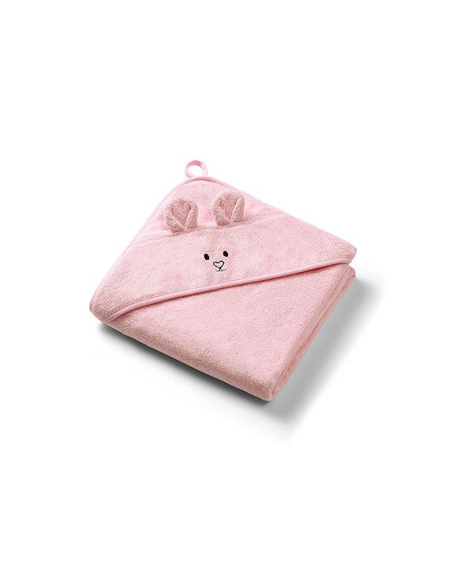 BabyOno Okrycie kąpielowe bambusowe z kapturkiem 100x100cm