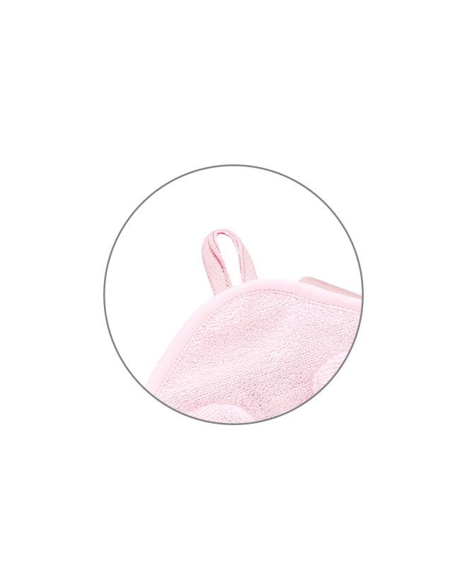 BabyOno Okrycie kąpielowe bambusowe z kapturkiem 100x100cm