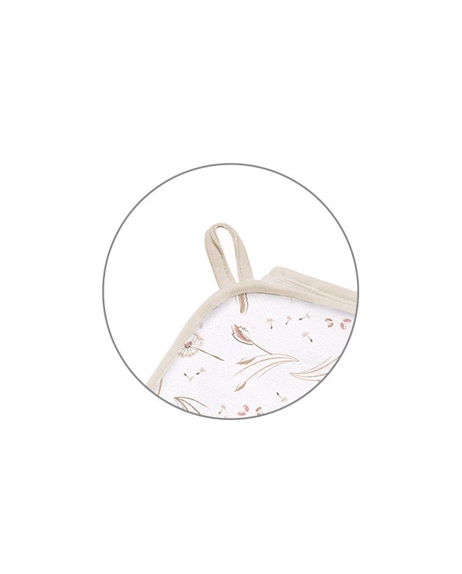 BabyOno Okrycie kąpielowe frotte z kapturkiem 100x100cm