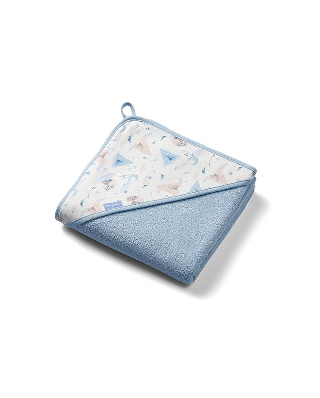 BabyOno Okrycie kąpielowe frotte z kapturkiem 100x100cm