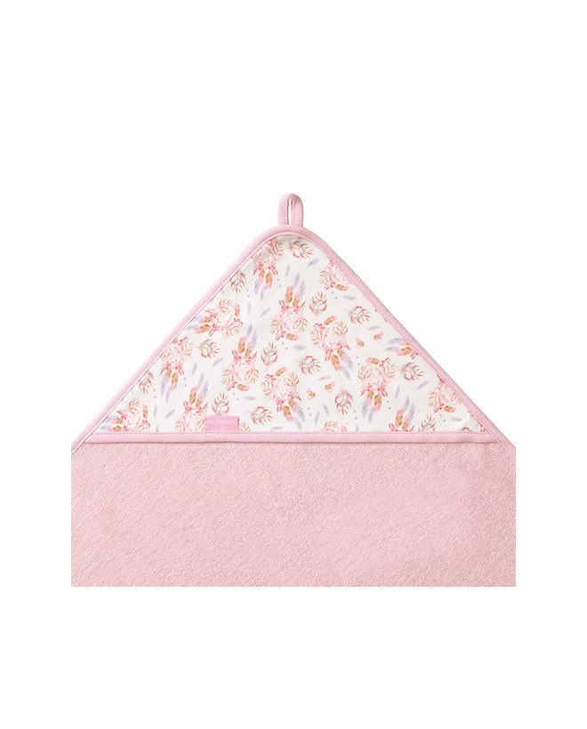 BabyOno Okrycie kąpielowe frotte z kapturkiem 100x100cm