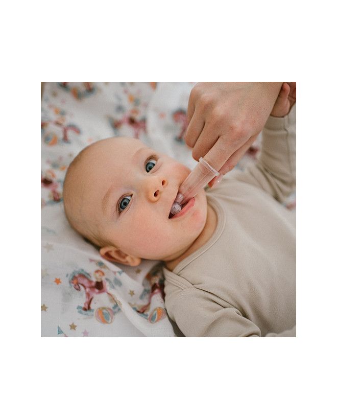 BabyOno Szczoteczki do zębów dla niemowląt na palec