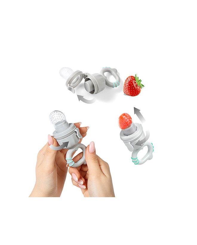 BabyOno Gryzak do podawania pokarmów Dino