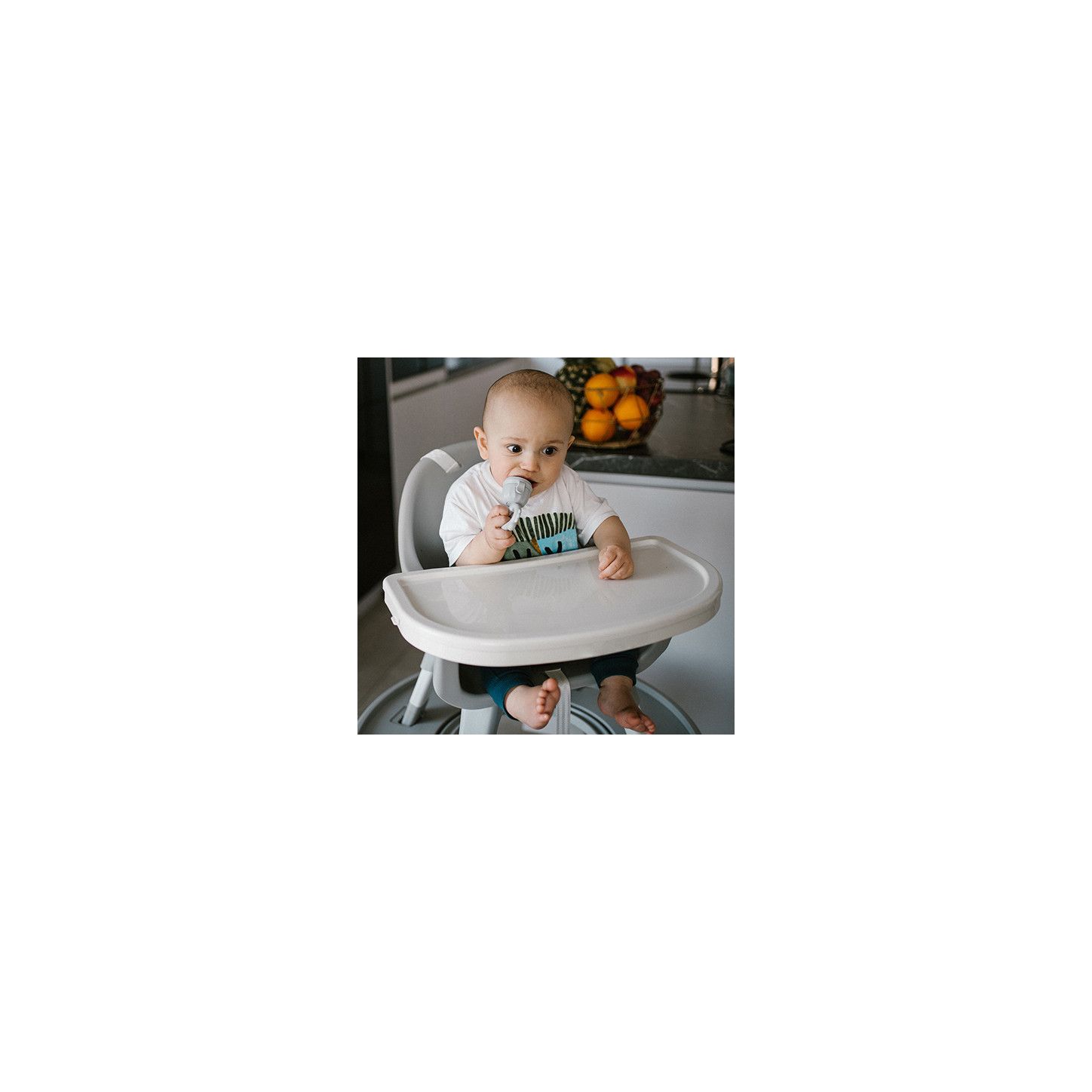 BabyOno Gryzak do podawania pokarmów Dino