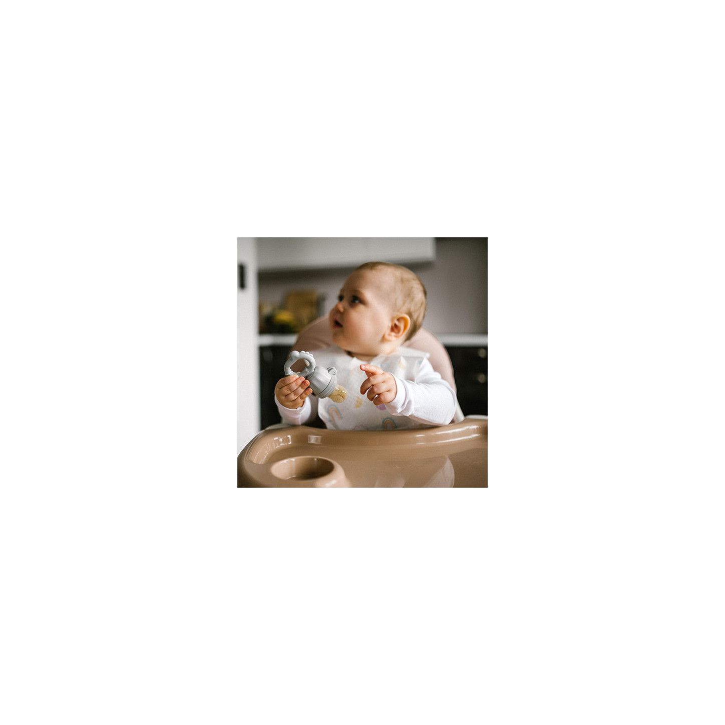 BabyOno Gryzak do podawania pokarmów Dino