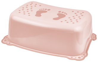 Podnóżek antypoślizgowy Classic różowy