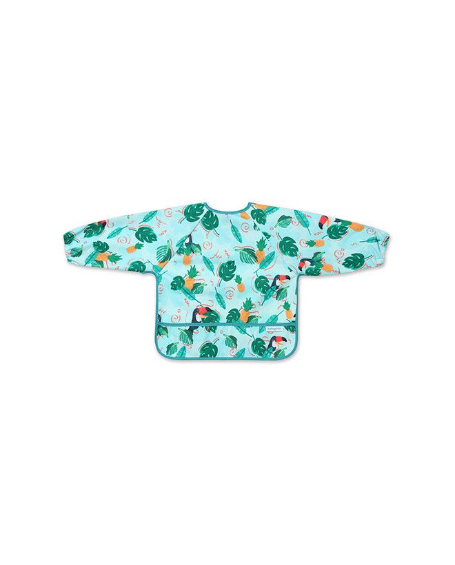 BabyOno Śliniak z długim rękawem Toukans