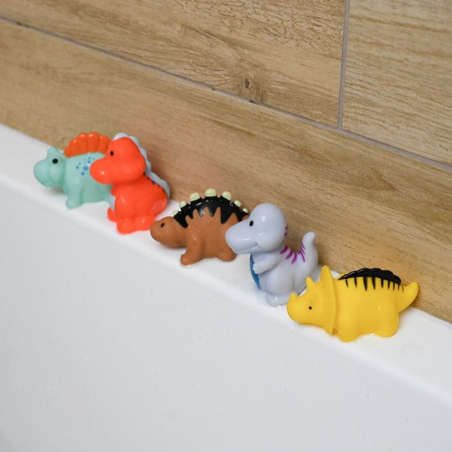 Zabawki kąpielowe Dinusie 5 szt