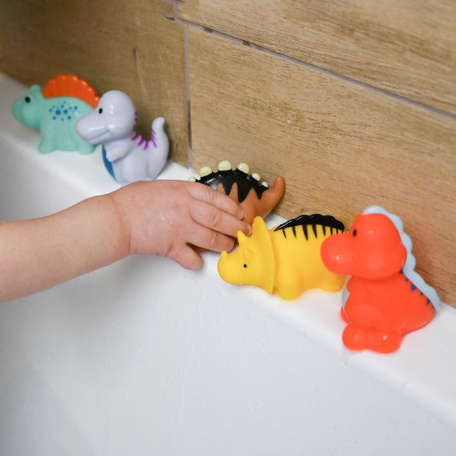 Zabawki kąpielowe Dinusie 5 szt