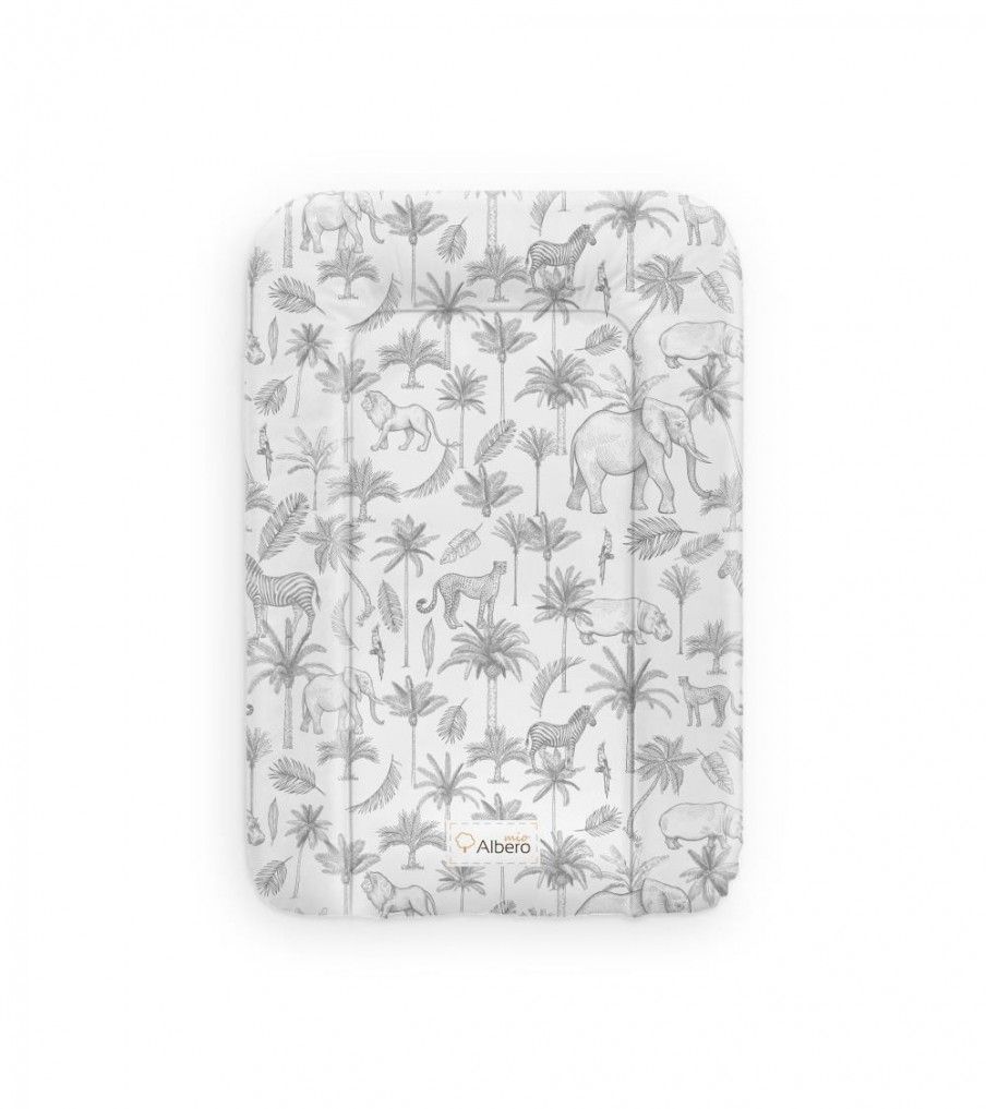 Mata do przewijania miękka Boho Grey