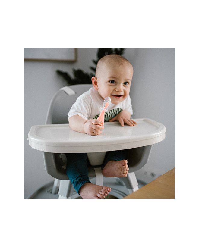 Bo Łyżeczki silikonowe z zabezpieczeniem 2szt