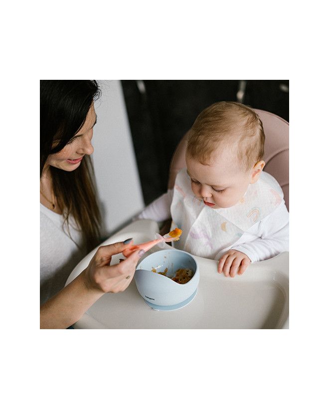 Bo Łyżeczki silikonowe z zabezpieczeniem 2szt