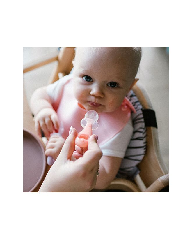 Bo Łyżeczki silikonowe z zabezpieczeniem 2szt