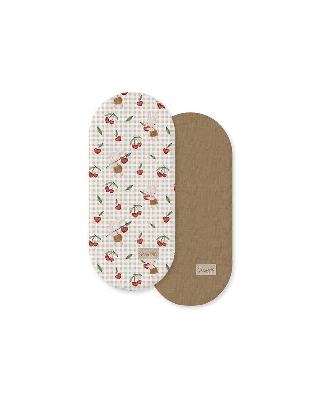 Prześcieradło do gondoli 2-pak Wisienkowa zabawa