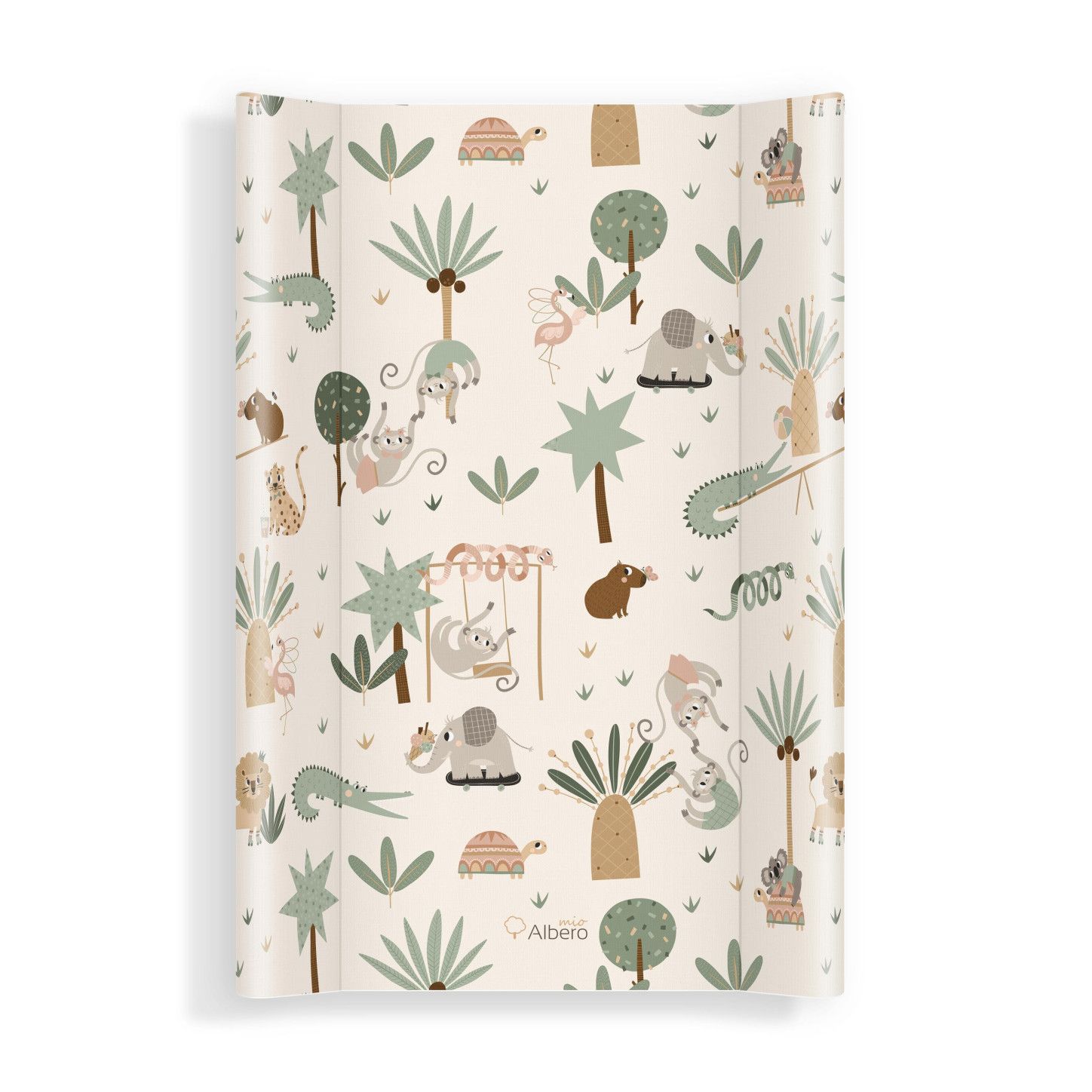 Albero Mio Przewijak twardy długi 80x50xm Zabawa w tropikach