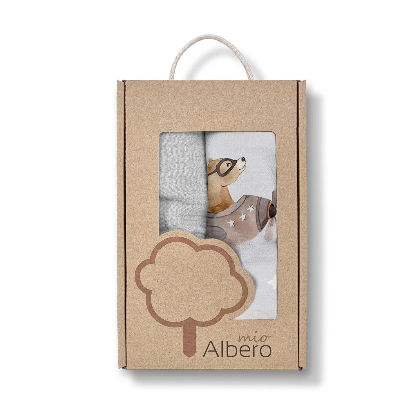 Albero Mio Prześcieradło do gondoli 2-pak Lot balonem