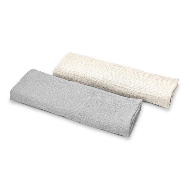 Albero Mio Pieluszki muślinowe 2-pak CC3 popiel