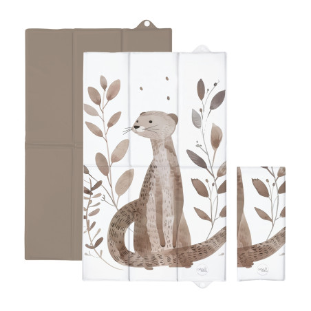 Składana mata do przewijania duża 50x80cm Basic Clever Otter