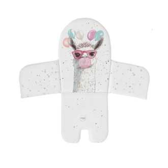 Wkład do krzesełka do karmienia 26x24x40 Basic Crazy Llama