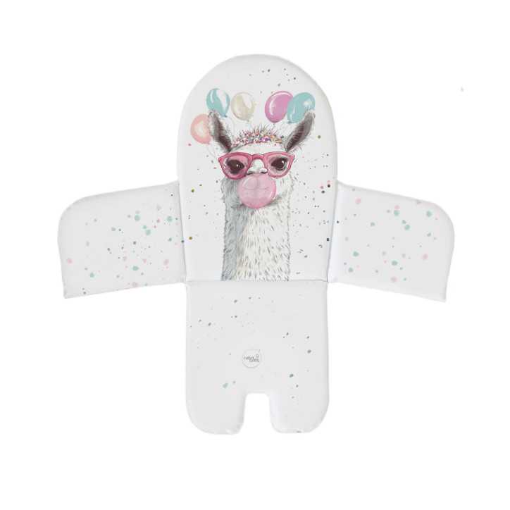 CEBA Wkład do krzesełka do karmienia 26x24x40 Basic Crazy Llama