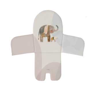 Wkład do krzesełka do karmienia 26x24x40 Basic Elephant Family