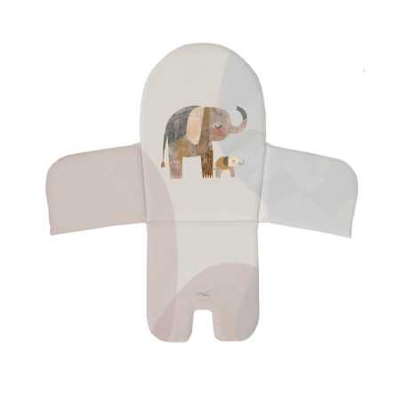 CEBA Wkład do krzesełka do karmienia 26x24x40 Basic Elephant Family