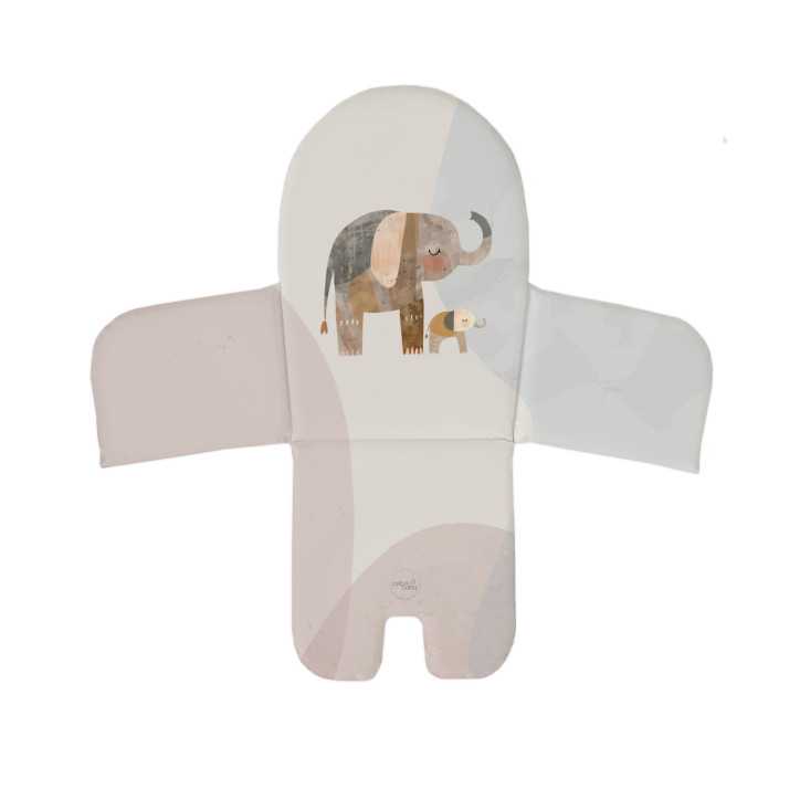 CEBA Wkład do krzesełka do karmienia 26x24x40 Basic Elephant Family