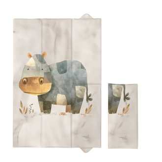 Składana mata do przewijania 60x40 Basic Cosy Hippo