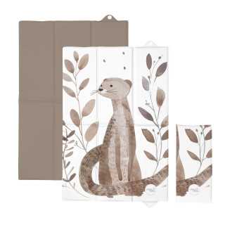 CEBA Składana mata do przewijania 60x40 Basic Clever Otter