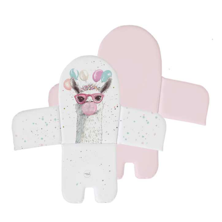 CEBA Wkład do krzesełka do karmienia 26x24x40 Basic Crazy Llama