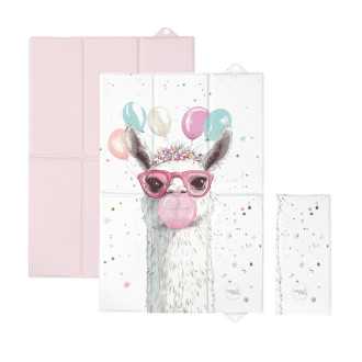 CEBA Składana mata do przewijania 60x40 Basic Crazy Llama
