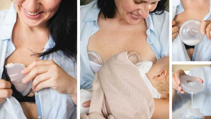 BabyOno Muszle laktacyjne kolektory mleka