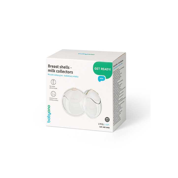 BabyOno Muszle laktacyjne kolektory mleka