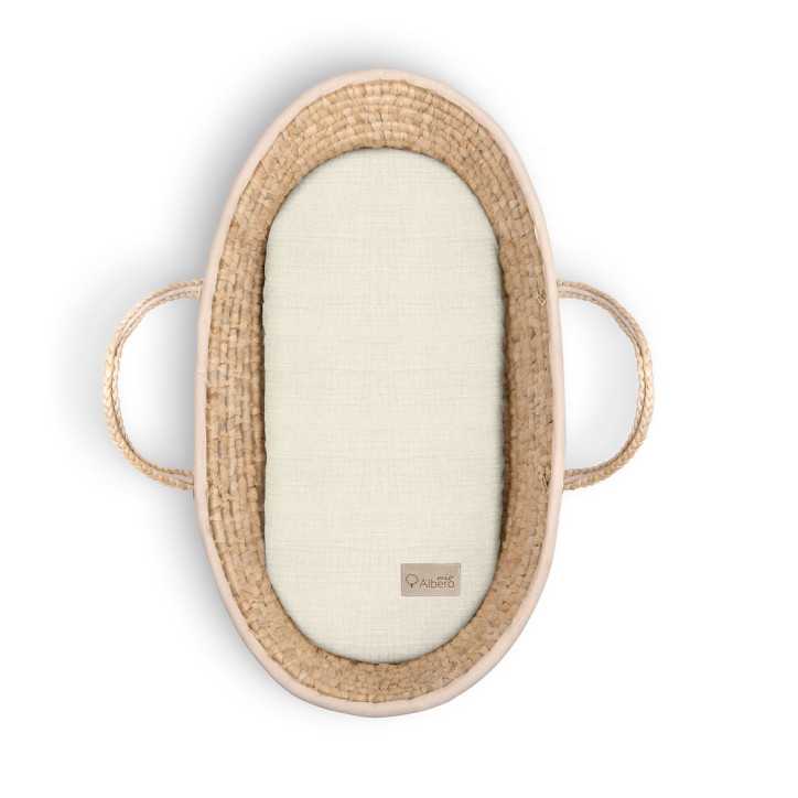 Albero Mio Prześcieradło do gondoli 2-pak Lukrowy