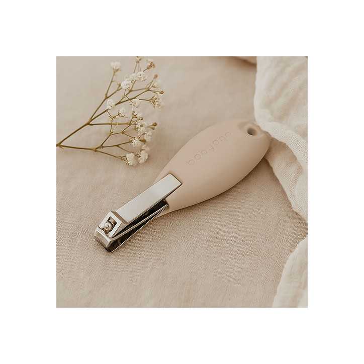 BabyOno Cążki do paznokci beżowe Take Care