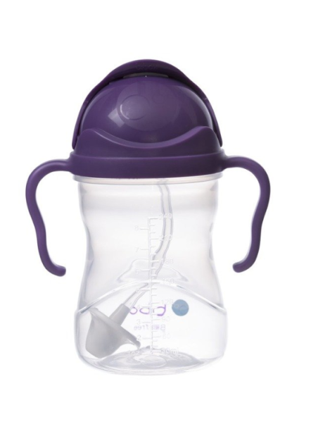 Bidon ze słomką 240ml Grape