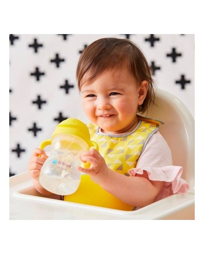 B.BOX Bidon ze słomką 240ml Lemon