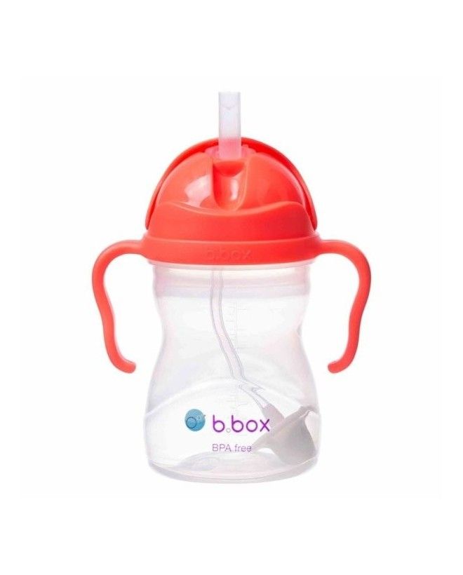B.BOX Bidon ze słomką 240ml Watermelon