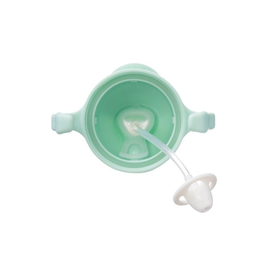 B.BOX Bidon ze słomką 240ml Pistachio