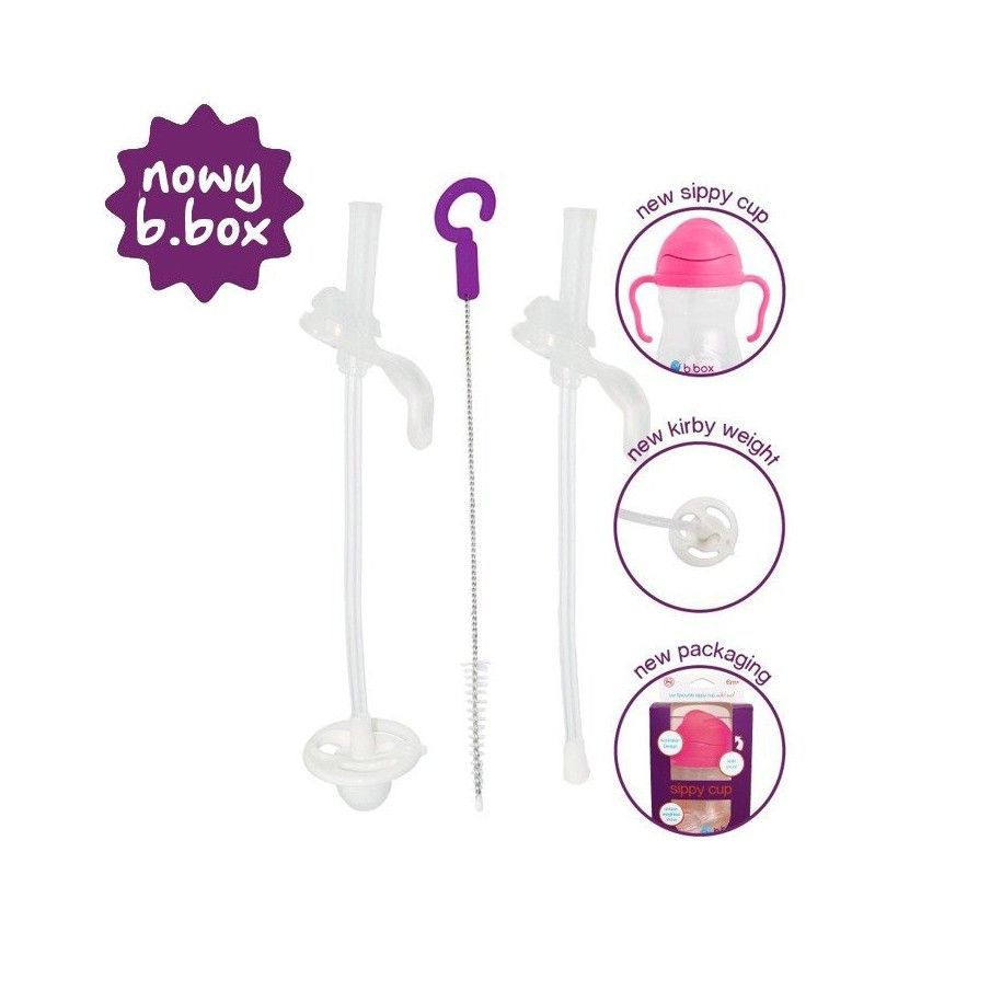 Wymienna słomki i szczoteczka B.BOX